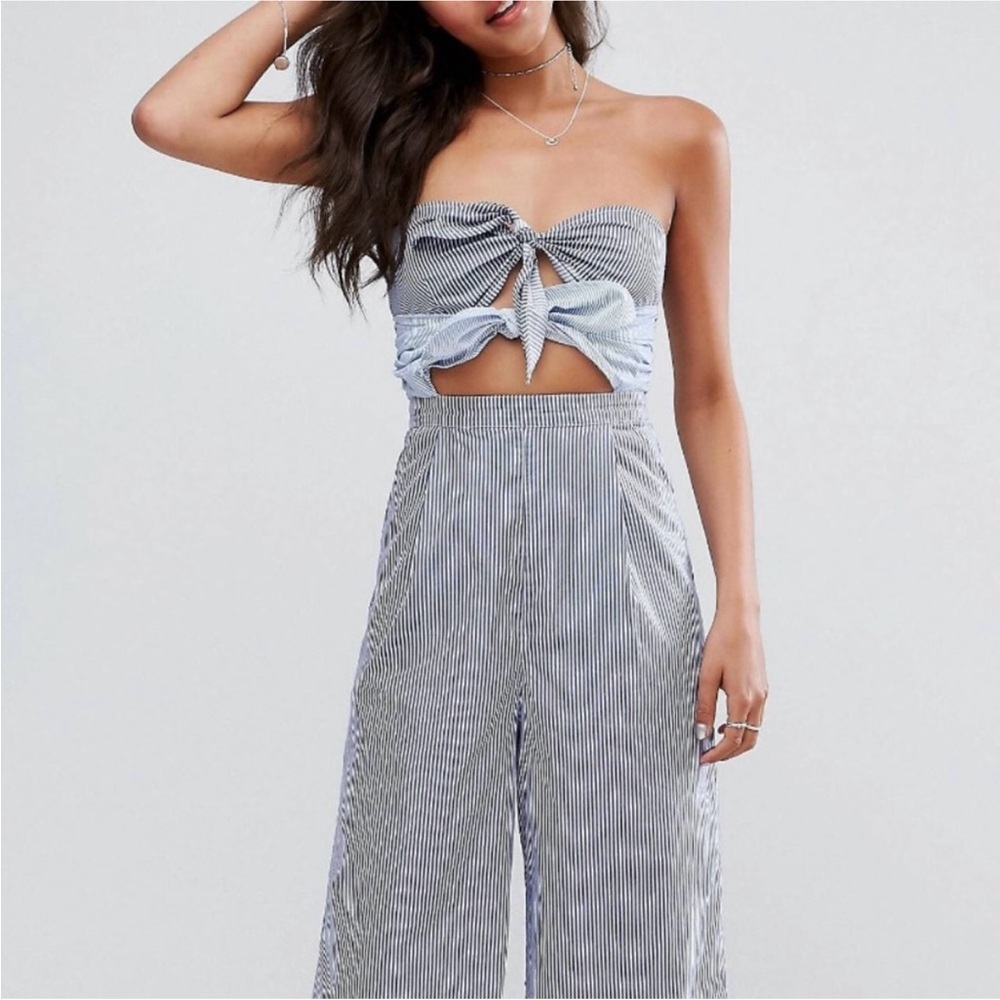 ASOS Bandeau Jumpsuit Size 4
